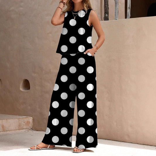 3D Digital Printing Women's Vest Sleeveless Suit