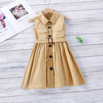 Retro Tooling Waist Slimming Dress