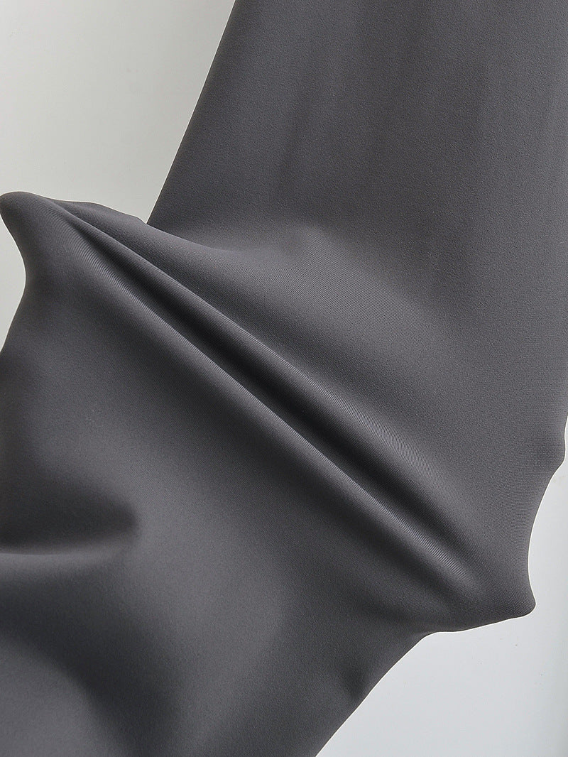 Thickened Sanded Fabric Yoga Bell-bottom Pants Women