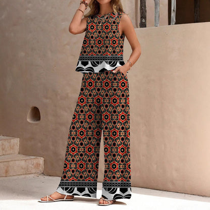 3D Digital Printing Women's Vest Sleeveless Suit