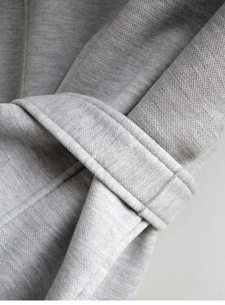 Loose Mid Length Plus Fleece Sweater Dress