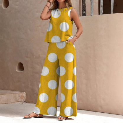 3D Digital Printing Women's Vest Sleeveless Suit