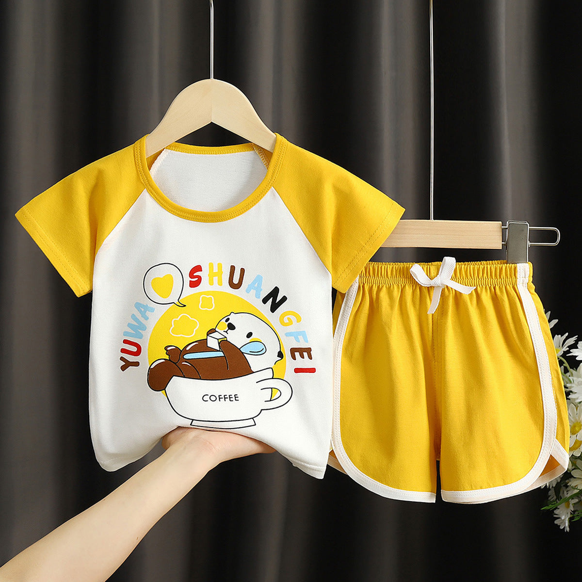Summer Children's Vest And Shorts Suit