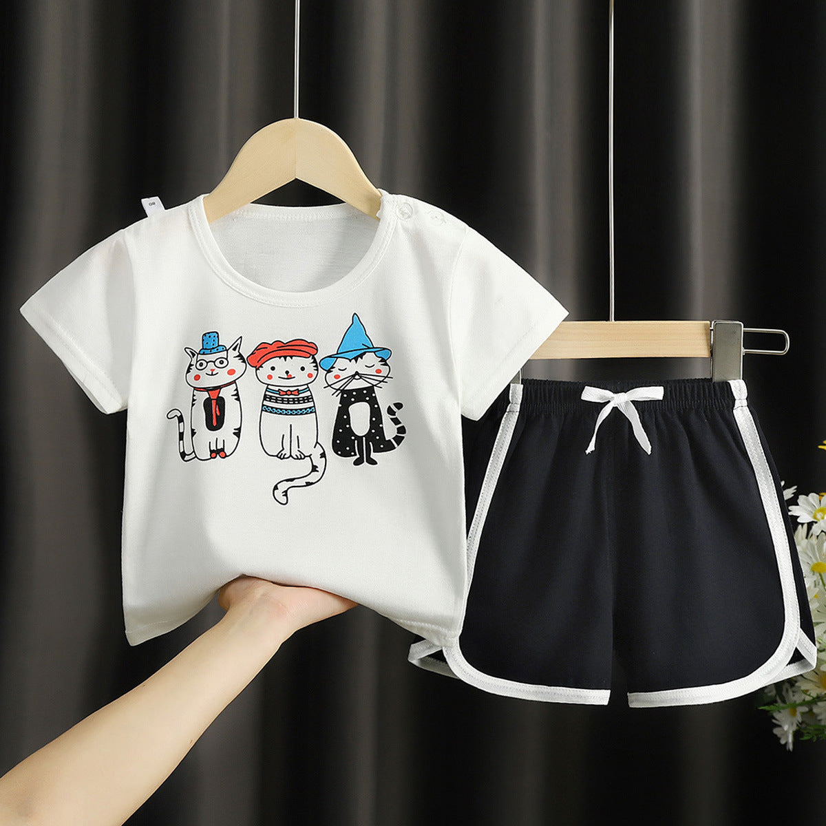 Summer Children's Vest And Shorts Suit