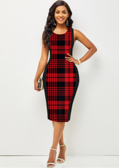 Women's Autumn And Winter Long Sleeve Hip Print Dress