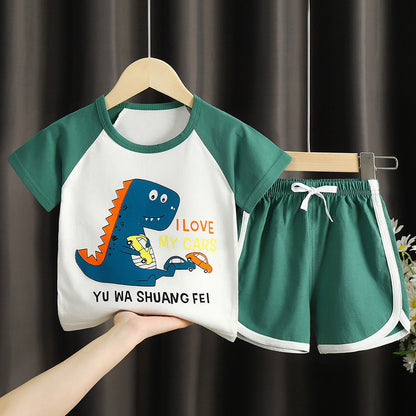 Summer Children's Vest And Shorts Suit