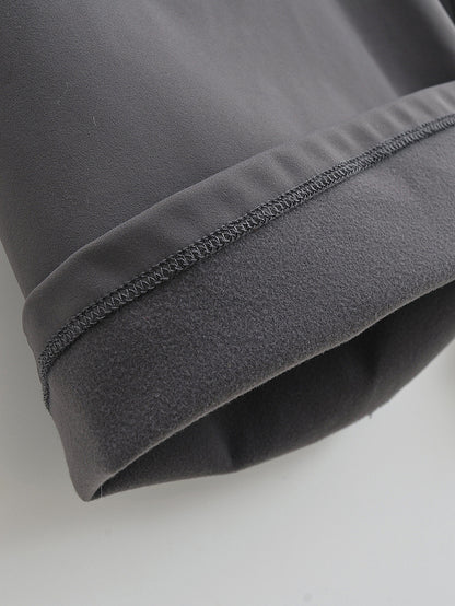 Thickened Sanded Fabric Yoga Bell-bottom Pants Women